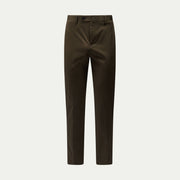 Stretch Cotton Trouser in Sea Turtle