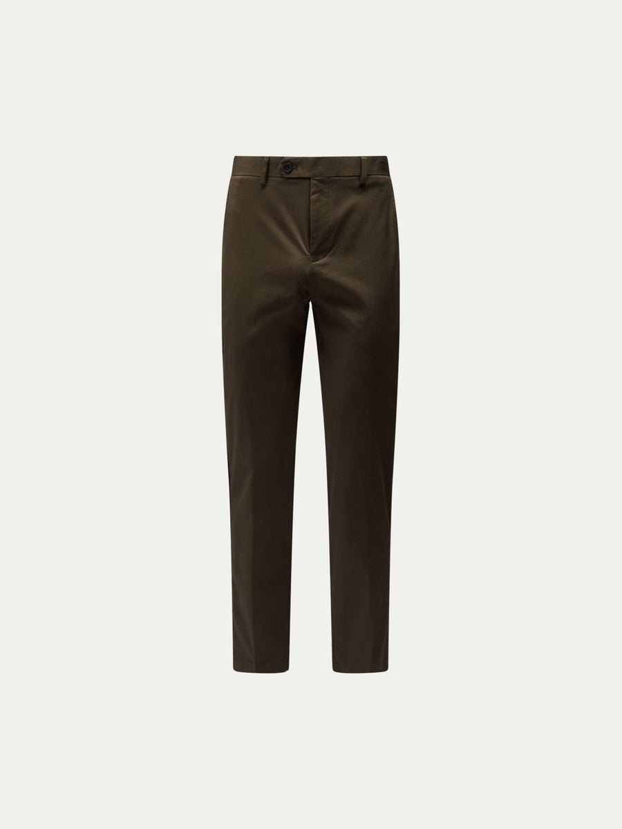 Peckham Rye Mens Stretch Cotton Trouser in Sea Turtle