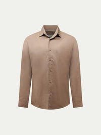 Grove Linen Blend Shirt in Caribou