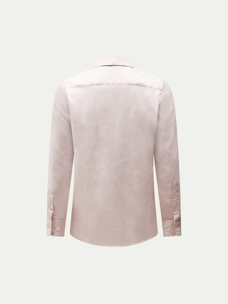 Rozay Fine Twill Shirt in Hushed Violet