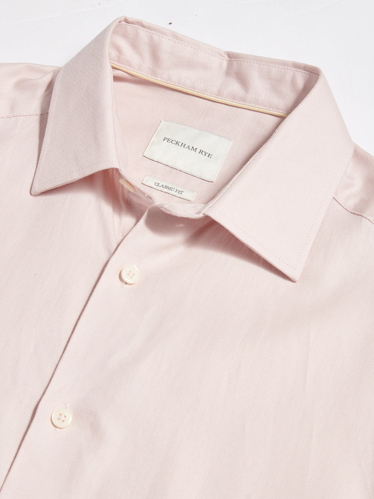 Rozay Fine Twill Shirt in Hushed Violet
