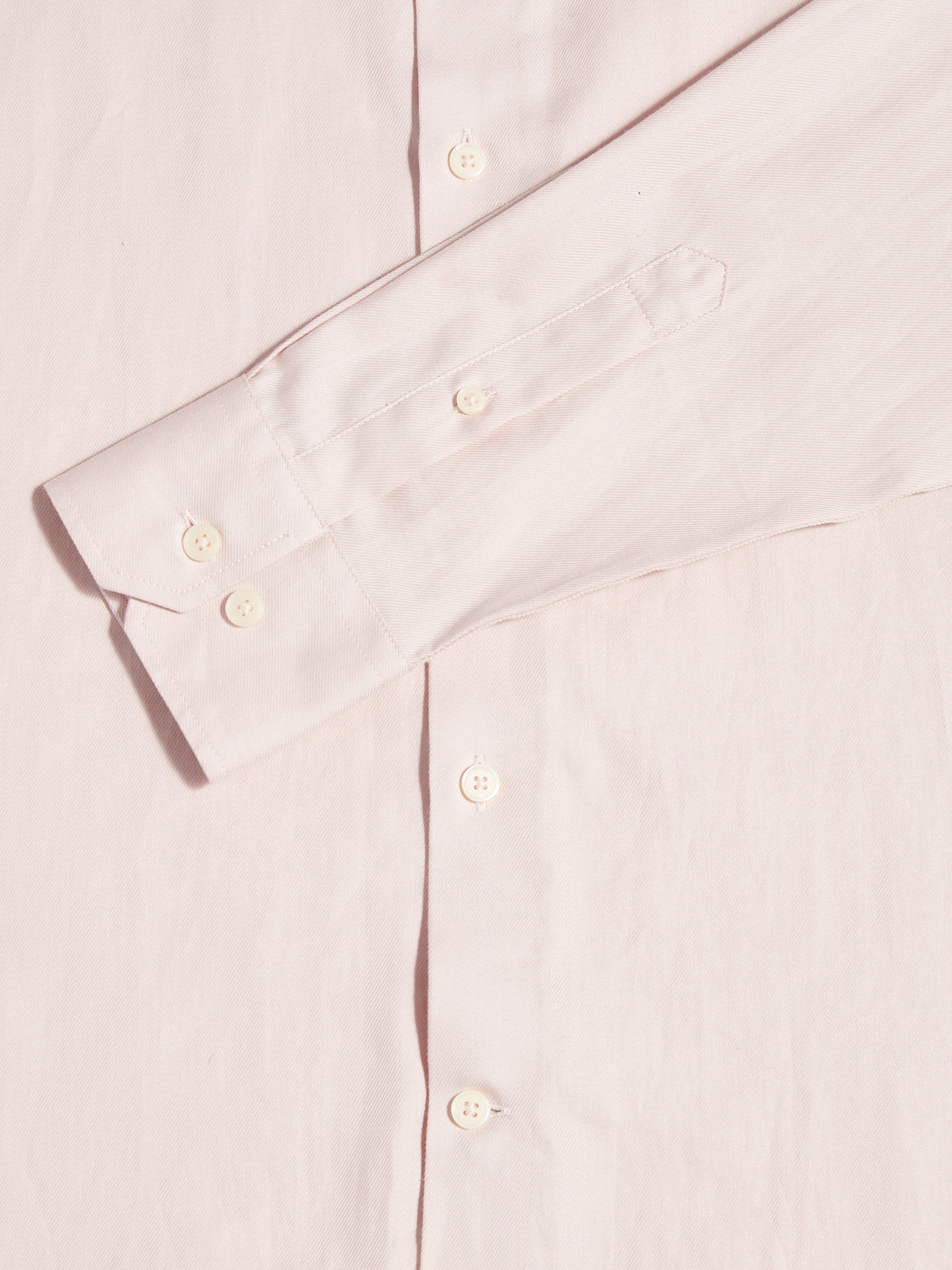Rozay Fine Twill Shirt in Hushed Violet