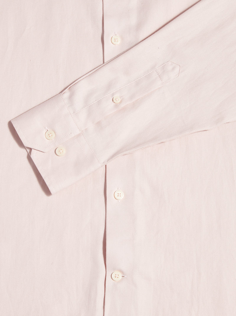 Rozay Fine Twill Shirt in Hushed Violet