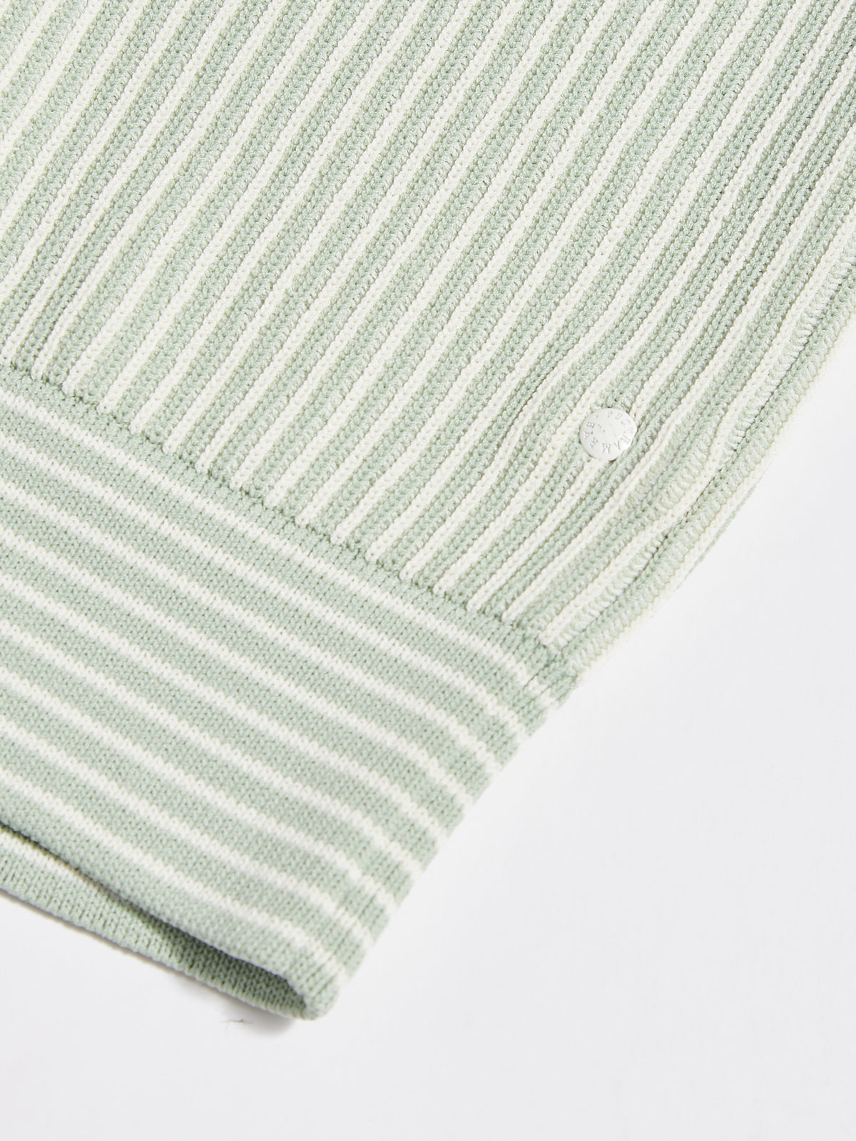 Sidney Revere Knit Polo in Seafoam