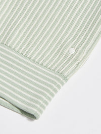 Sidney Revere Knit Polo in Seafoam