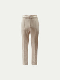 Riva Jersey Interlock Trouser in Peyote