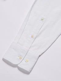 Grove Linen Blend Shirt in Bright White