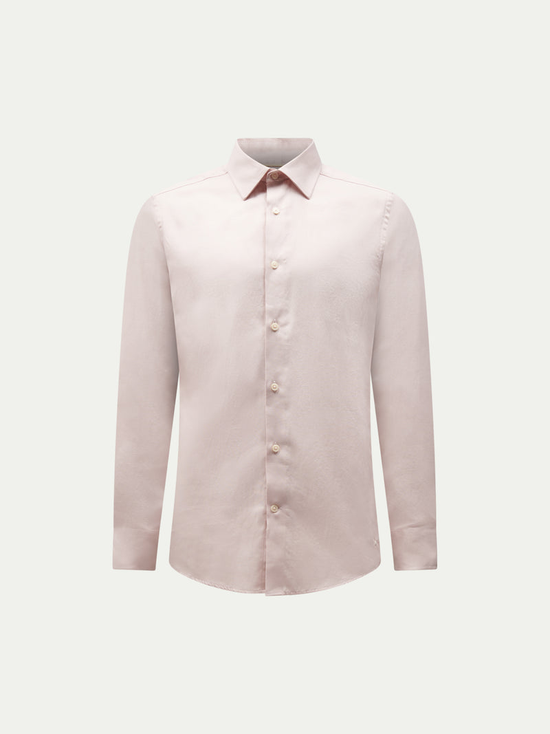 Rozay Fine Twill Shirt in Hushed Violet
