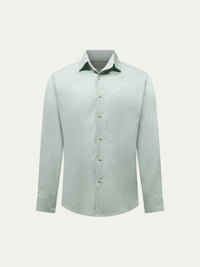 Grove Linen Blend Shirt in Seafoam
