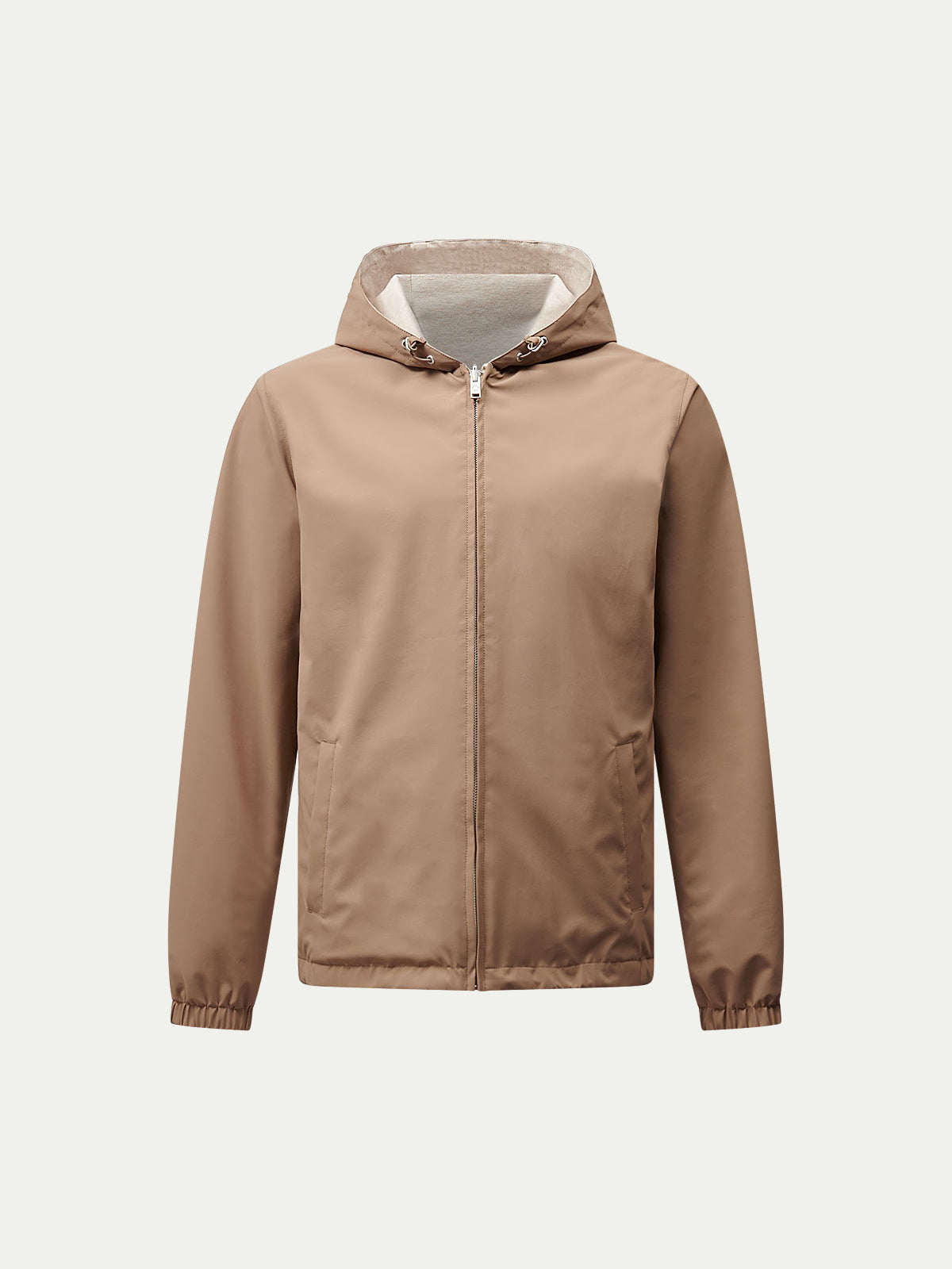 Sloane Reversible Hooded Jacket in Caribou