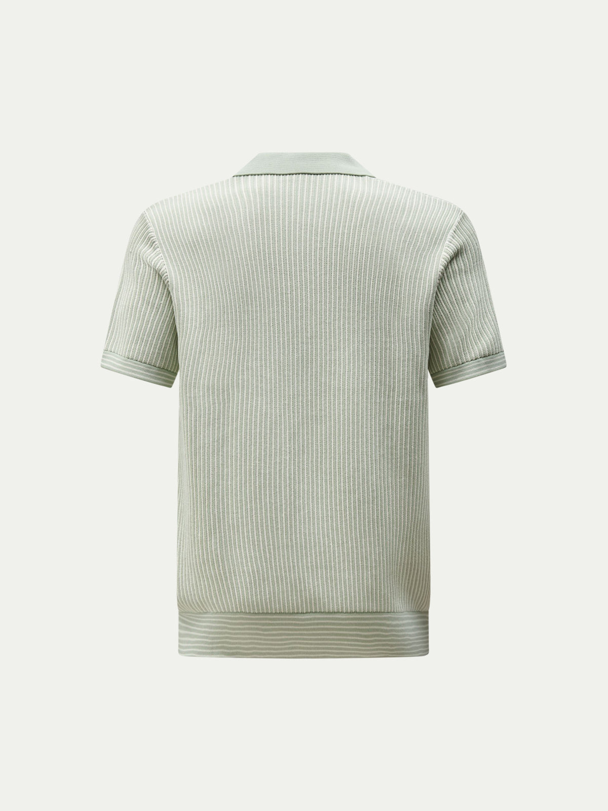 Sidney Revere Knit Polo in Seafoam