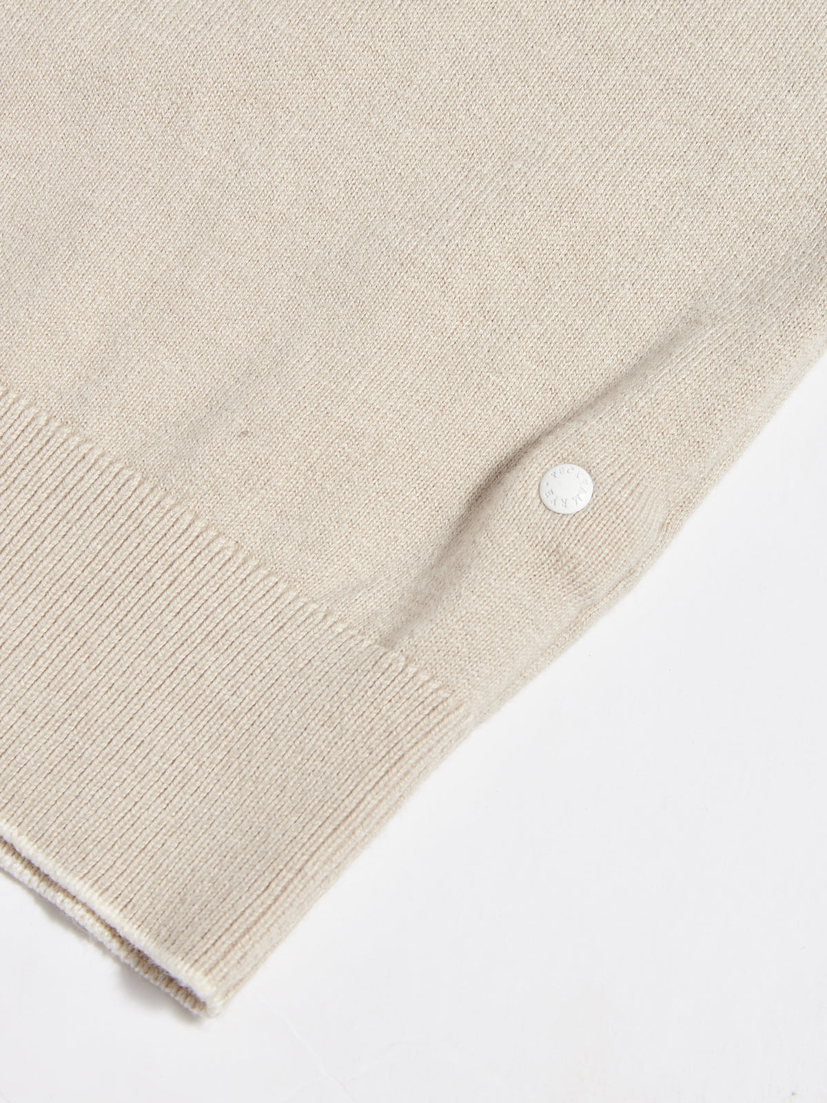 Ocean Textured Knit Polo in Peyote