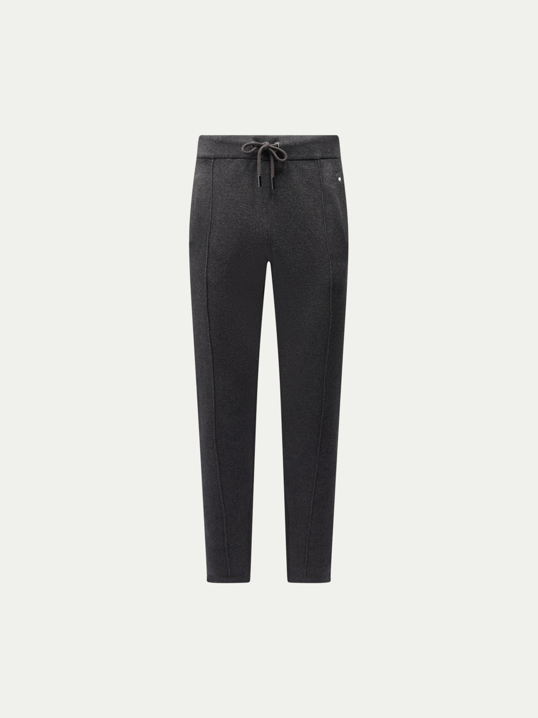 Milano Knit Jogger in Charcoal Grey