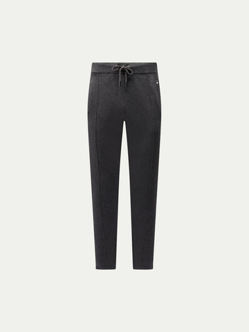 Milano Knit Jogger in Charcoal Grey