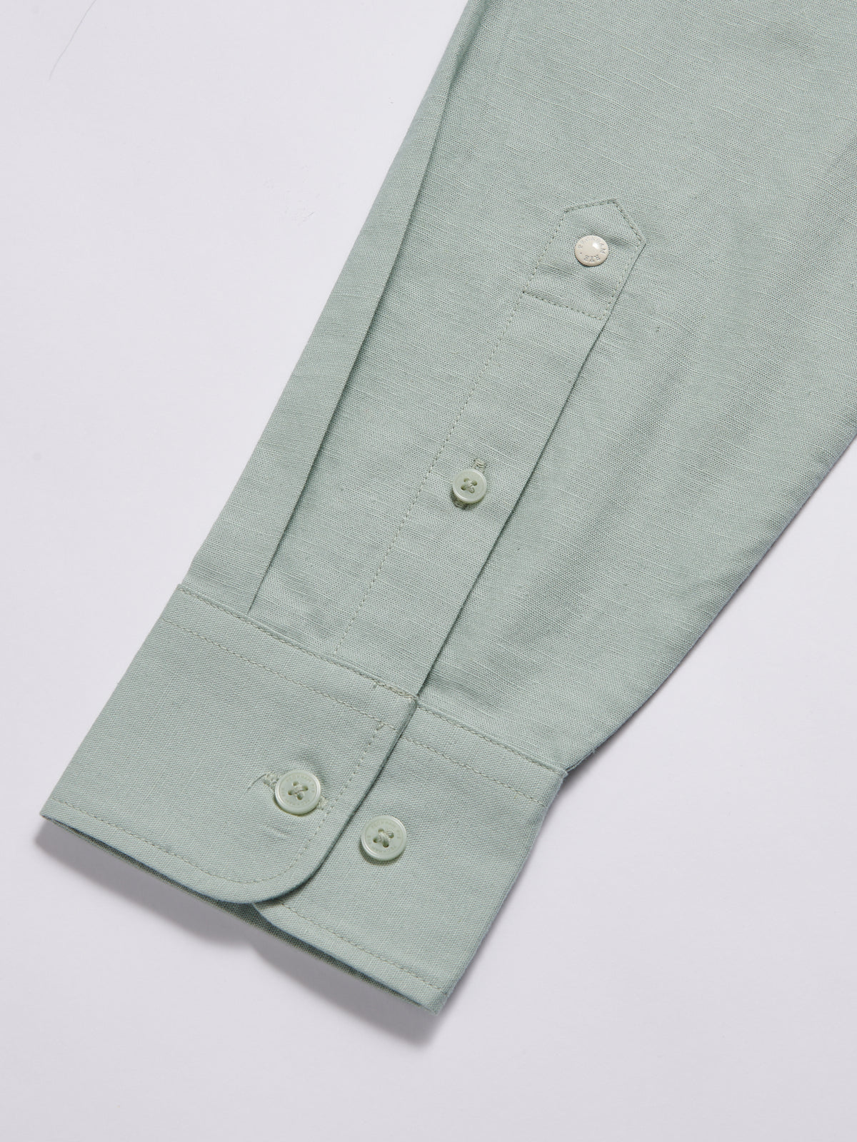 Grove Linen Blend Shirt in Seafoam
