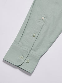 Grove Linen Blend Shirt in Seafoam
