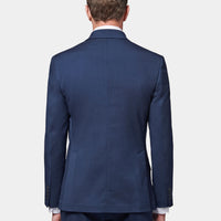 Classic Double Breasted Suit in Navy Blue