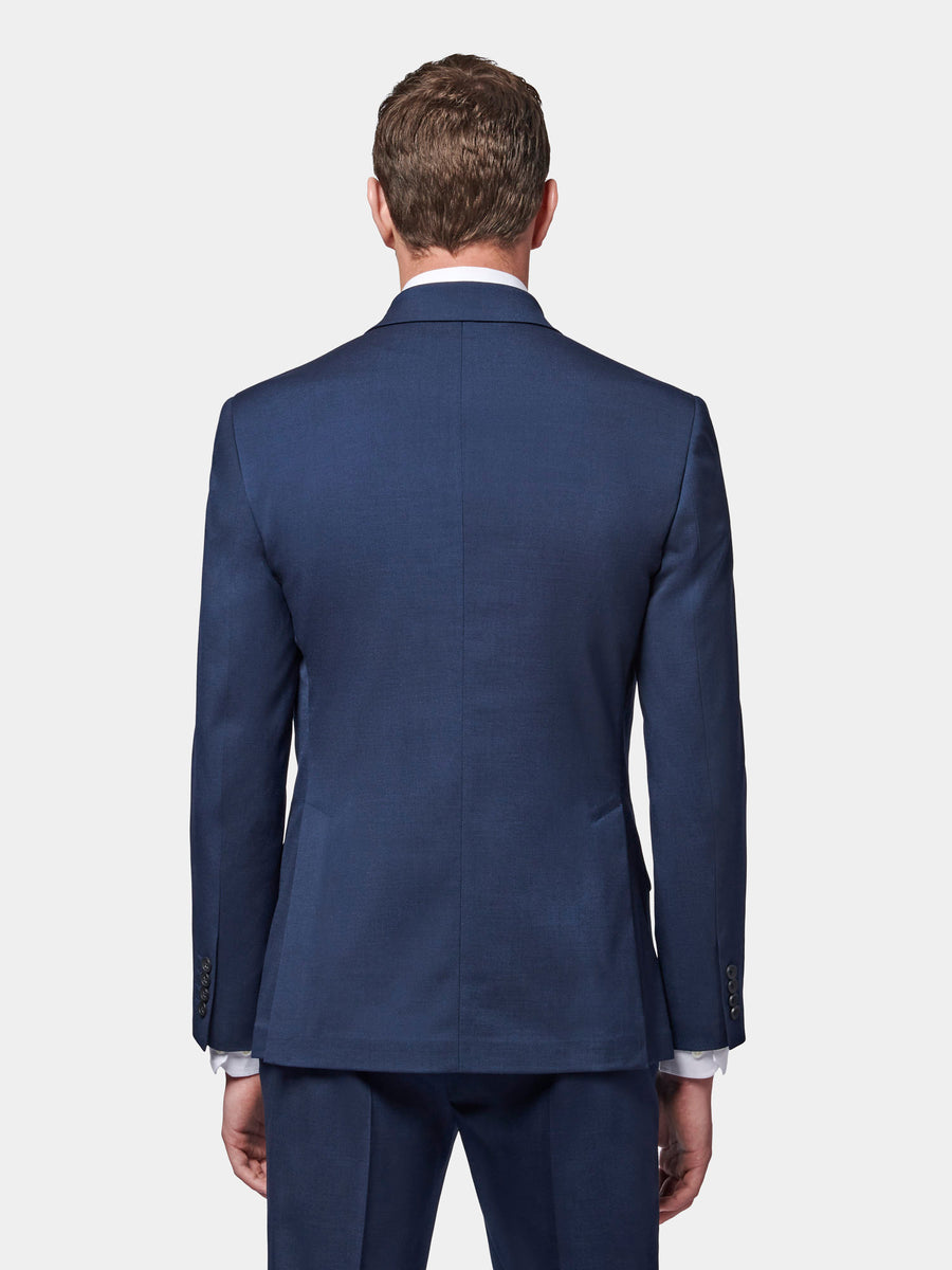 Classic Double Breasted Suit in Navy Blue