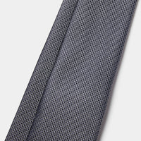 Silk Grenadine Tie in Navy Blue