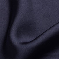 Classic Silk Pocket Square in Navy Blue