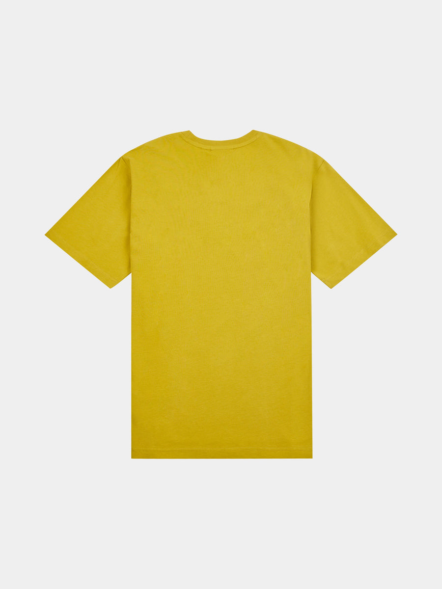 Peckham Rye Mens Logo T-Shirt in Avocado Oil