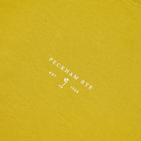 Peckham Rye Mens Logo T-Shirt in Avocado Oil
