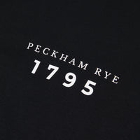 Peckham Rye Mens Print T-Shirt in Black