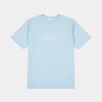 Peckham Rye Mens Print T-Shirt in Cerulean