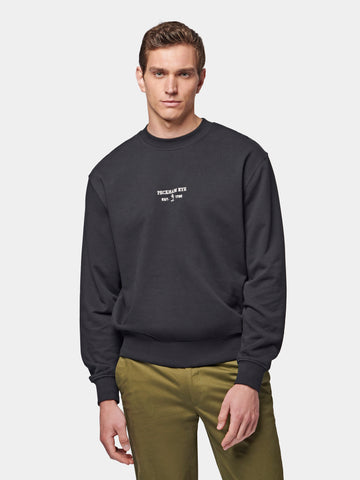 Essential French Terry Sweatshirt in Black