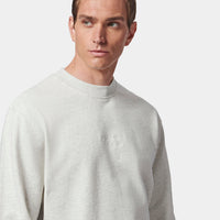 Essential French Terry Sweatshirt in Grey Marl