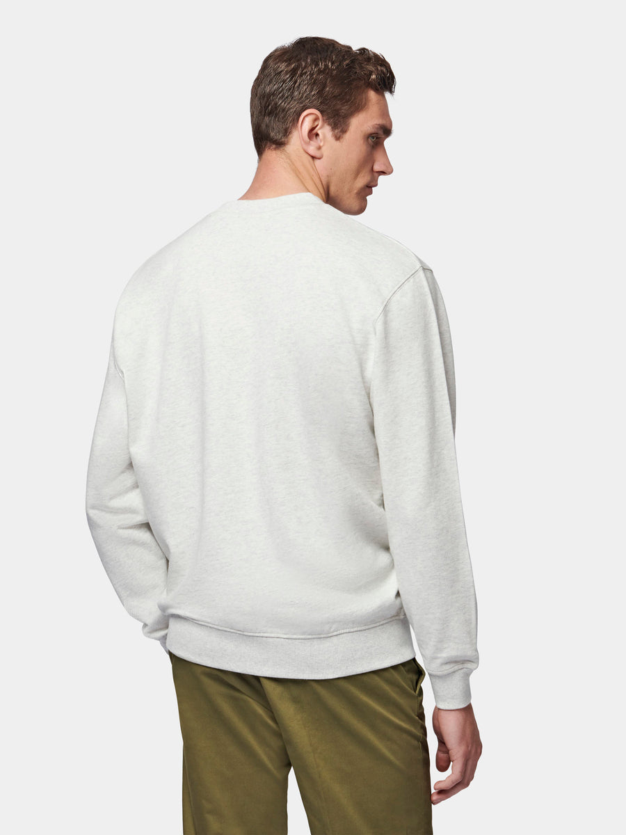 Essential French Terry Sweatshirt in Grey Marl