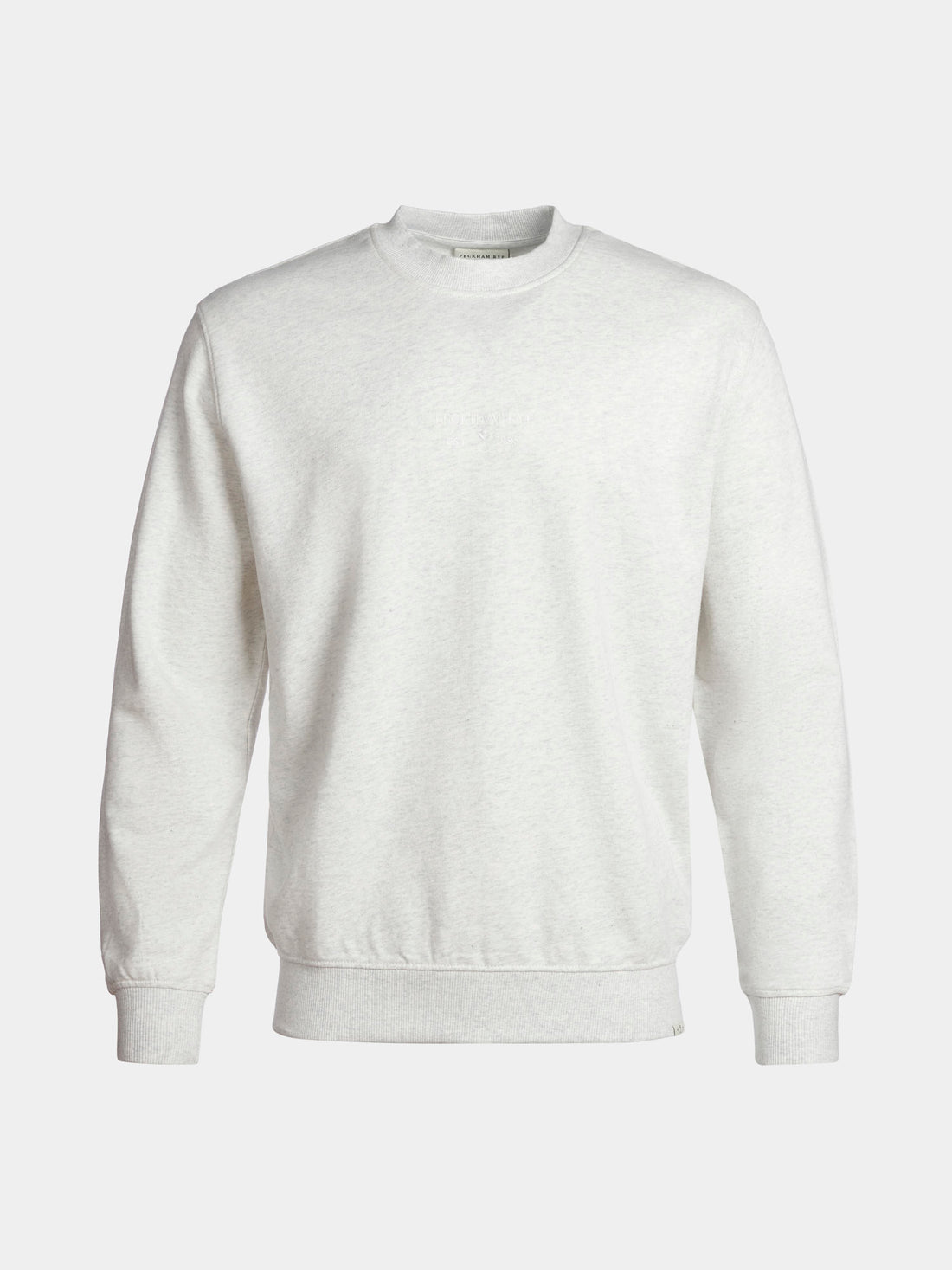 Essential French Terry Sweatshirt in Grey Marl