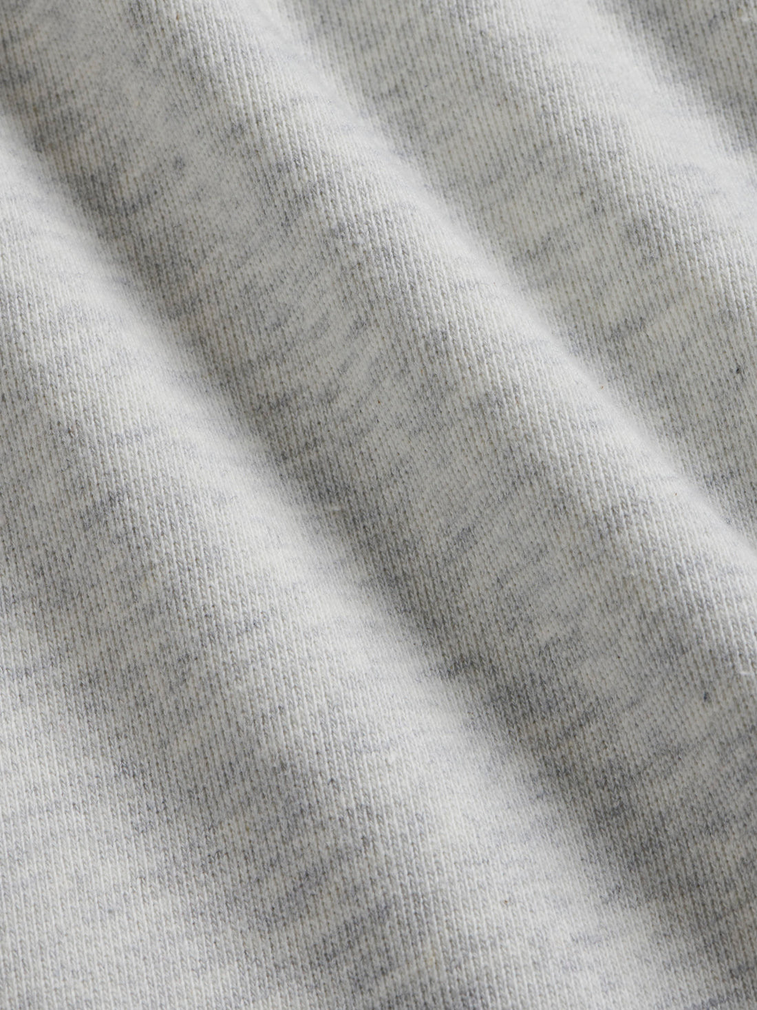 Essential French Terry Sweatshirt in Grey Marl