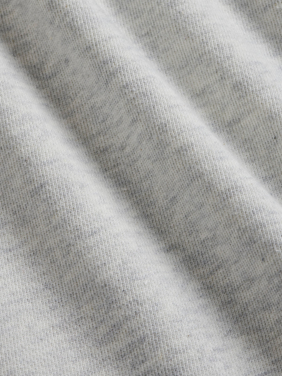 Essential French Terry Sweatshirt in Grey Marl