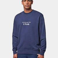 Graphic French Terry Sweatshirt in Navy Blue