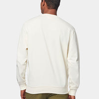 Graphic French Terry Sweatshirt in Egret