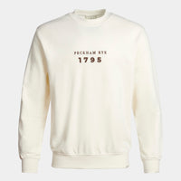 Graphic French Terry Sweatshirt in Egret