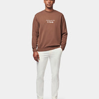 Graphic French Terry Sweatshirt in Carafe