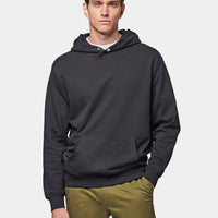 Essential French Terry Hoodie in Black