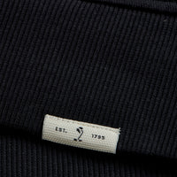 Essential French Terry Hoodie in Black