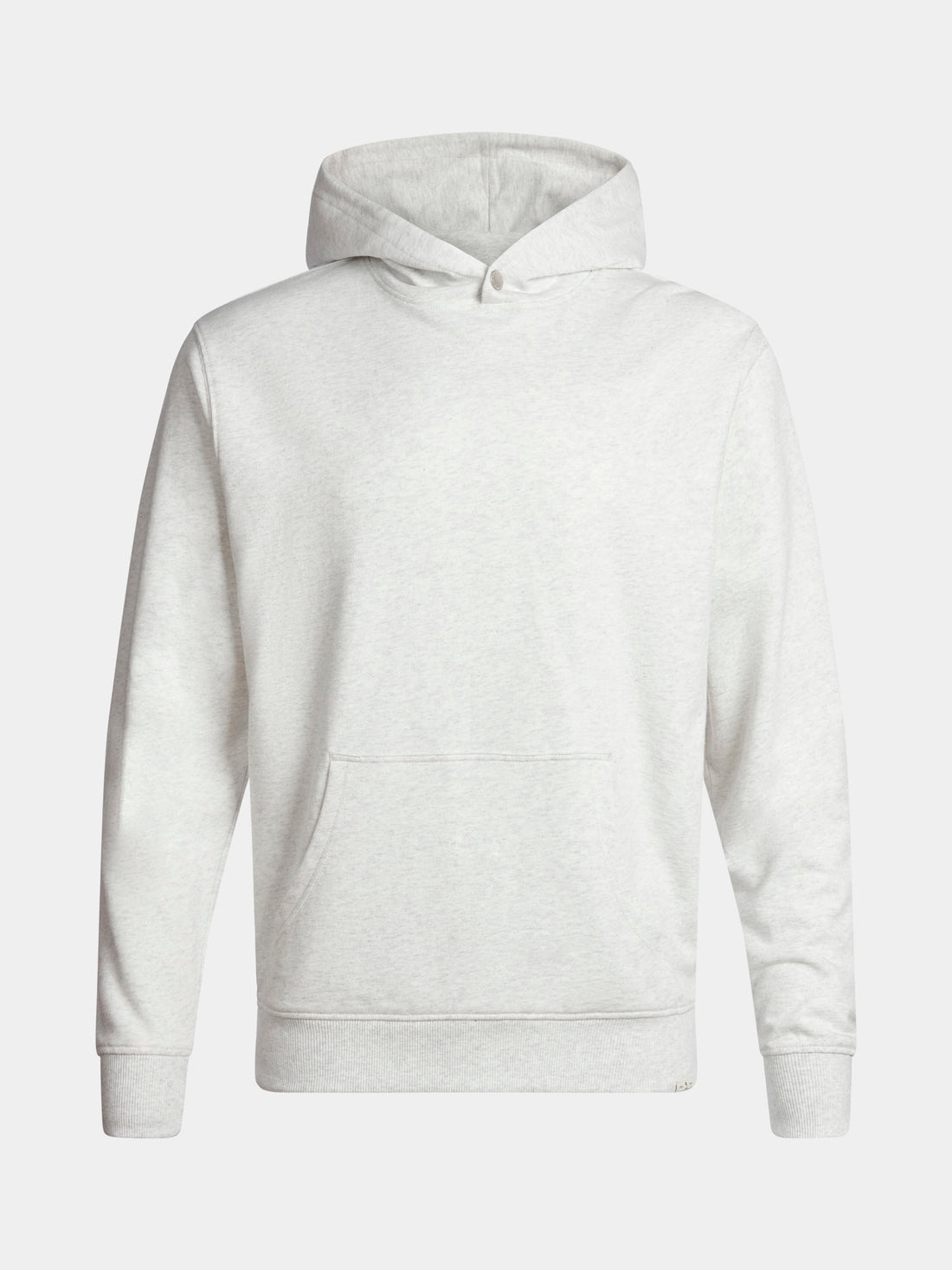 Essential French Terry Hoodie in Grey Marl