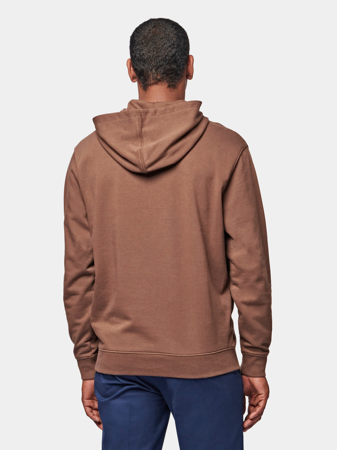 Essential French Terry Hoodie in Carafe