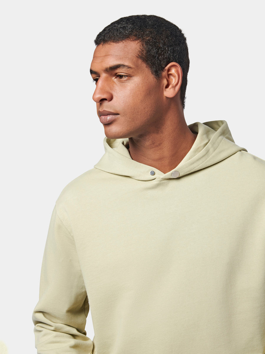 Essential French Terry Hoodie in Alfalfa