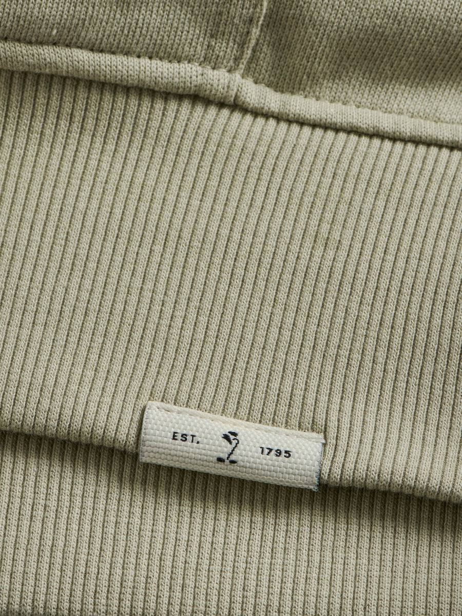 Essential French Terry Hoodie in Alfalfa