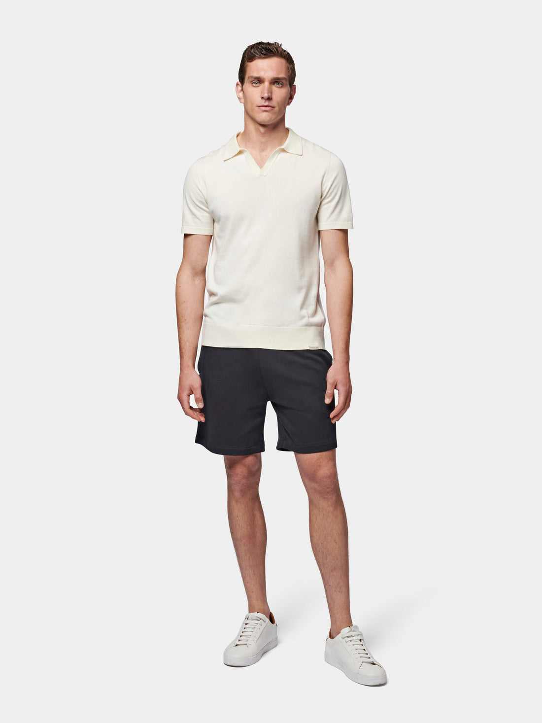 Essential French Terry Shorts in Black