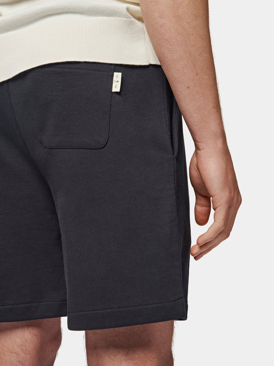 Essential French Terry Shorts in Black