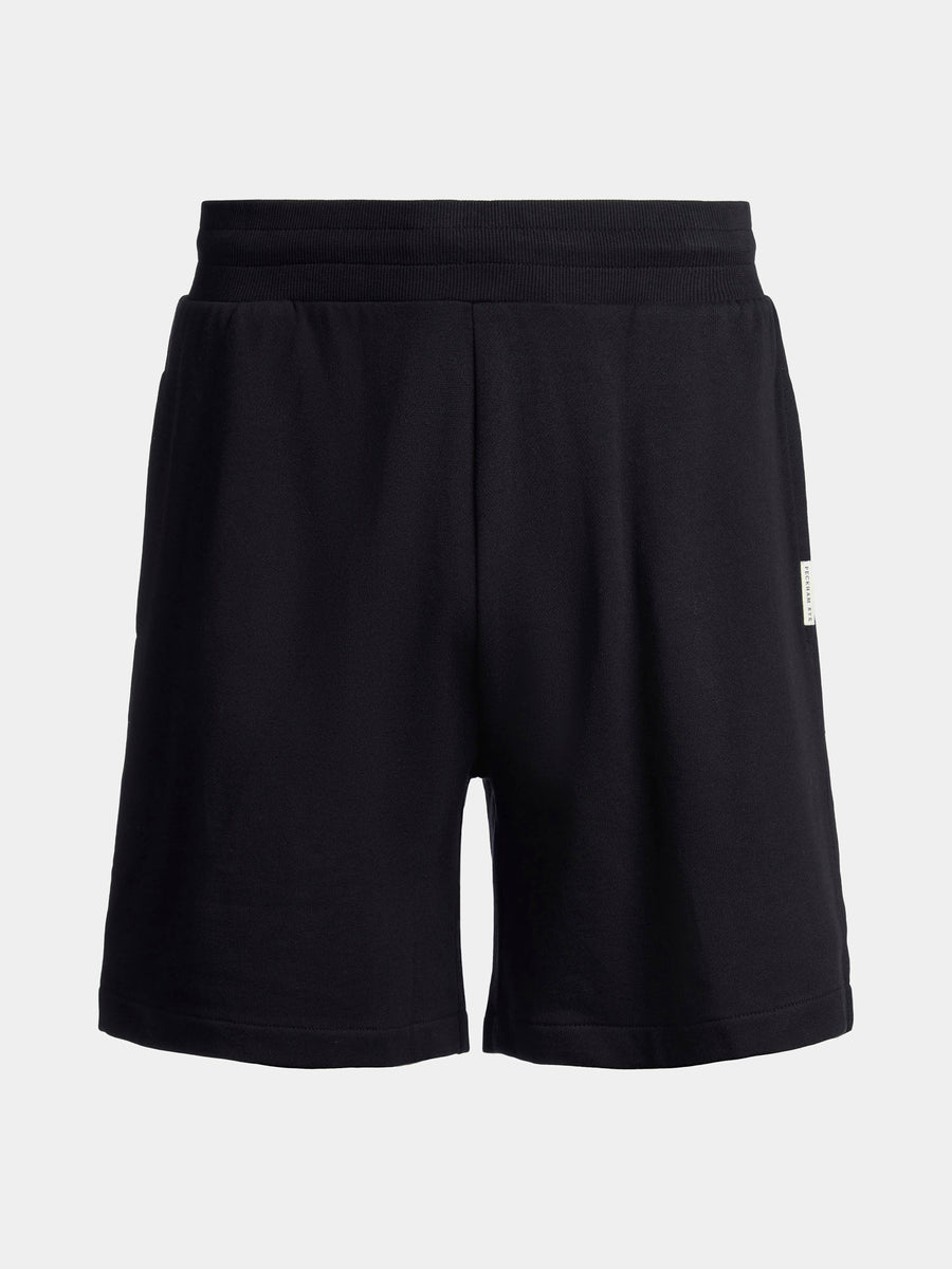 Essential French Terry Shorts in Black