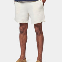 Essential French Terry Shorts in Egret