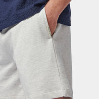 Essential French Terry Shorts in Grey Marl