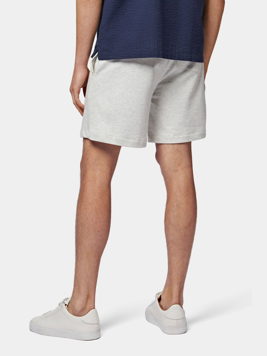 Essential French Terry Shorts in Grey Marl